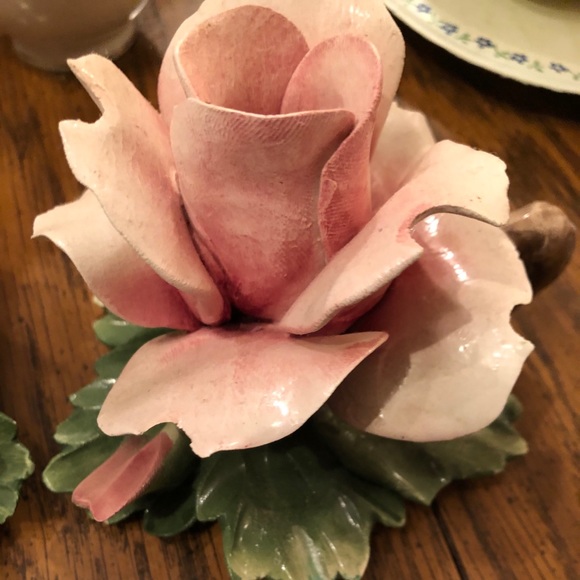 Capodimonte Rose Direct from Italy vintage - Picture 4 of 6